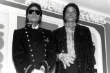 The wax and real Michael