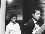 Rare pic from "Billie Jean" Behind the scenes 