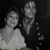 Michael with Frank Dileo's sister Rose Marie