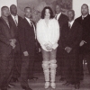 Nijel and bodyguard team with Michael Jackson